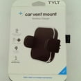 thumbnail image 1 of TYLT Wireless Charger Car Mount, Adjustable Car Mount Air Vent Holder, Qi Certified Wireless Charger for iPhone X, 8/8 Plus, Sam, 1 of 5