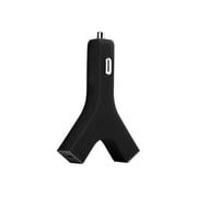 TYLT Y-Charge Qualcomm Quick Charge 2.0 2 Port Car Charging Adapter - Black