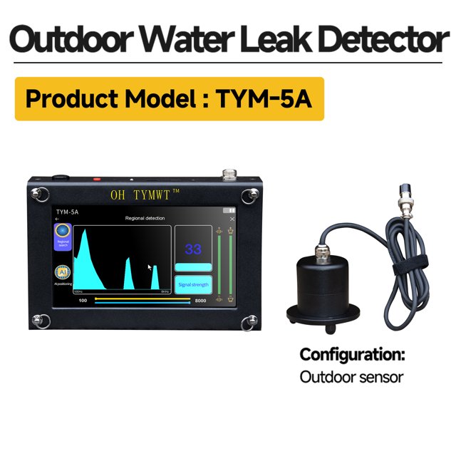 TYMA series Indoor Outdoor Water Leak Detection Device Plumbing Walls