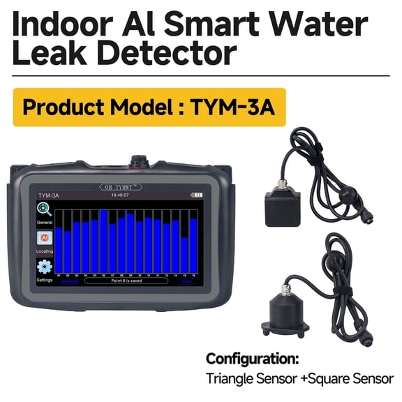 TYM-A series Indoor Outdoor Water Leak Detection Device Plumbing Walls Underground Pipes Water Leak Detector