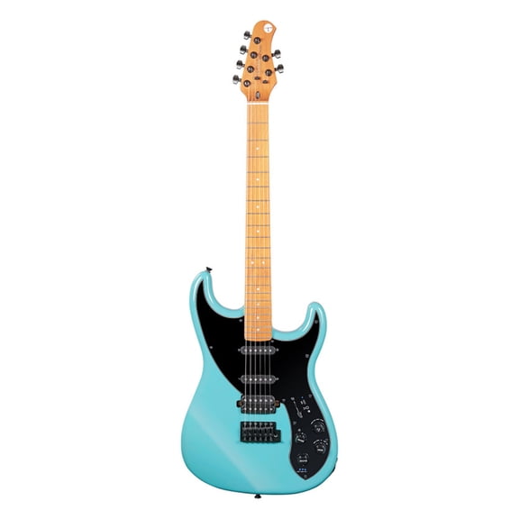 TYMA E7 Smart Guitar | The Ultimate Portable All-in-One Guitar - Gulf Blue