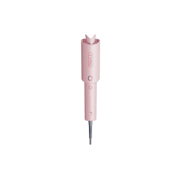 TYMO CurlPro Auto Curling Iron, T-Gloss Ceramic, 500M Negative Ions, One-Click Rotation, Anti-Tangle, 1" Barrel