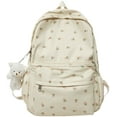 thumbnail image 1 of TYMZDYN Cute Backpack Floral Backpack for School Coquette Aesthetic Backpack Rucksack for Women Girls Back to School Supplies Coquette School Bag, 1 of 7