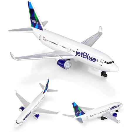 TYMZDYN Model Planes Jet Blue Model Airplane Plane Aircraft Model for Collection & Gifts
