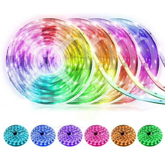TYNZEO Led Strip Lights Waterproof, Flexible Led Light Strips,65.6Ft 20M 5050 SMD 600 LED For Bedroom Boat Car TV backlighting, Party Holiday, Stage lights, Christmas and More
