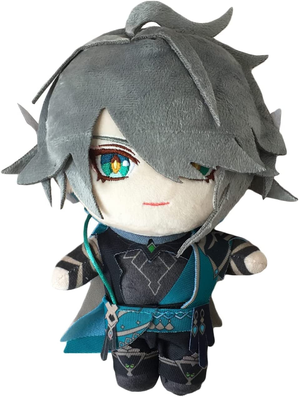TYOMOYT 7.87in/20cm Alhaitham Plush Toy Doll, Genshin Impact Plushie Figure Cute Soft Cartoon Doll Pillow Cosplay Props