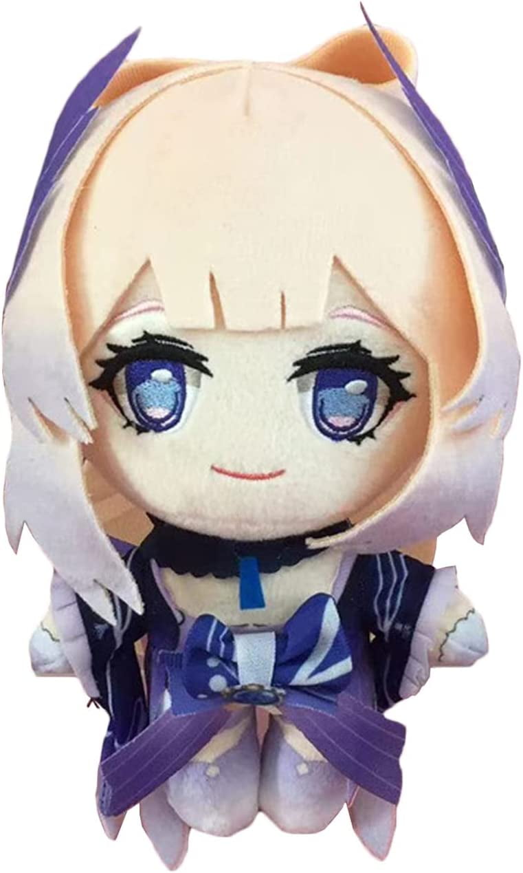 TYOMOYT Sangonomiya Kokomi Plush Toy Doll, Genshin Impact Plushie Figure Cute Soft Cartoon Doll Pillow Cosplay Props 7.87in/20cm