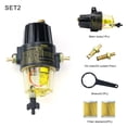 thumbnail image 1 of TYPE 2-Water Separator and Fuel Filter Assembly, Clear Bowl with Key, Outboard Motors, Fuel Tank, Boat Diesel Gasoline Engine, UF-10K, 1 of 3