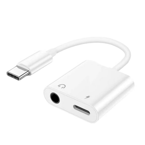 TYPE - C Earphone Adapter for Listening, Calling, and Fast Charging