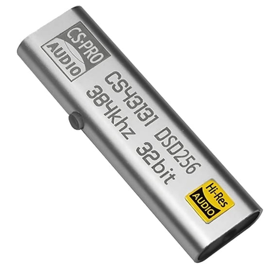 TYPE C to 3.5MM DSD256 Decoder for Android Headphone Amplifier Adapter Portable USB Logic Hifi for Win10 PC