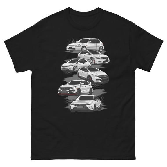 TYPE S R all Japan imports t-shirt  (Black, L)