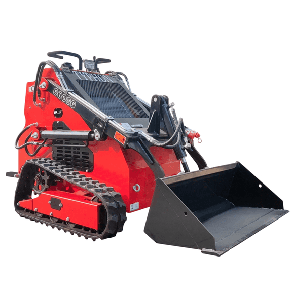 TYPHON STOMP 507 Mini Skid Steer Loader, 1,760 lb Capacity, 13.5HP EPA Gas Engine, Compact Track Loader for Landscaping & Construction