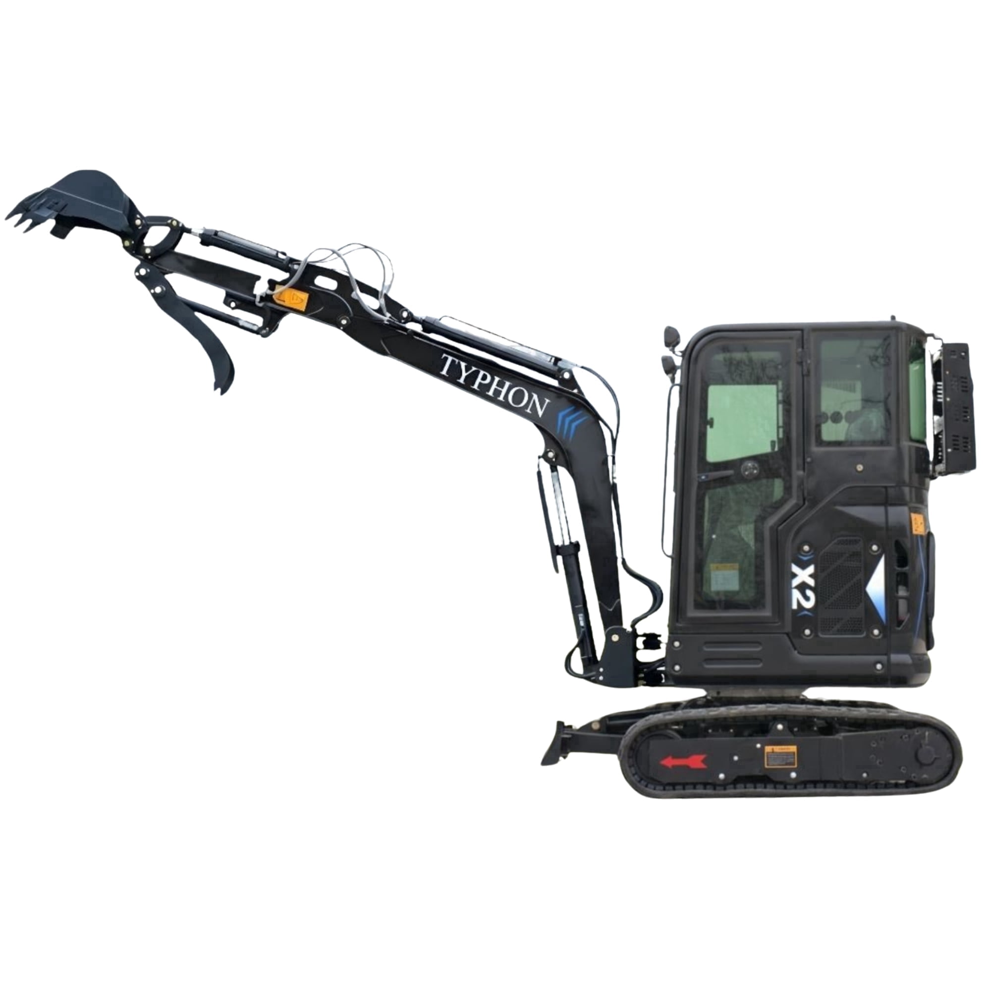 TYPHON TERROR X2 MAX 2.7 Ton Mini Excavator with 17.3 kW Yanmar