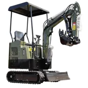 TYPHON TERROR XV STORM Mini Excavator   1.05 Ton Trench Digger Engine USA