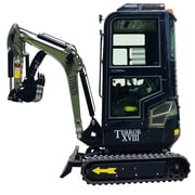 TYPHON TERROR XVIII Prestige 2 Ton Mini Excavator KUBOTA Diesel Engine USA