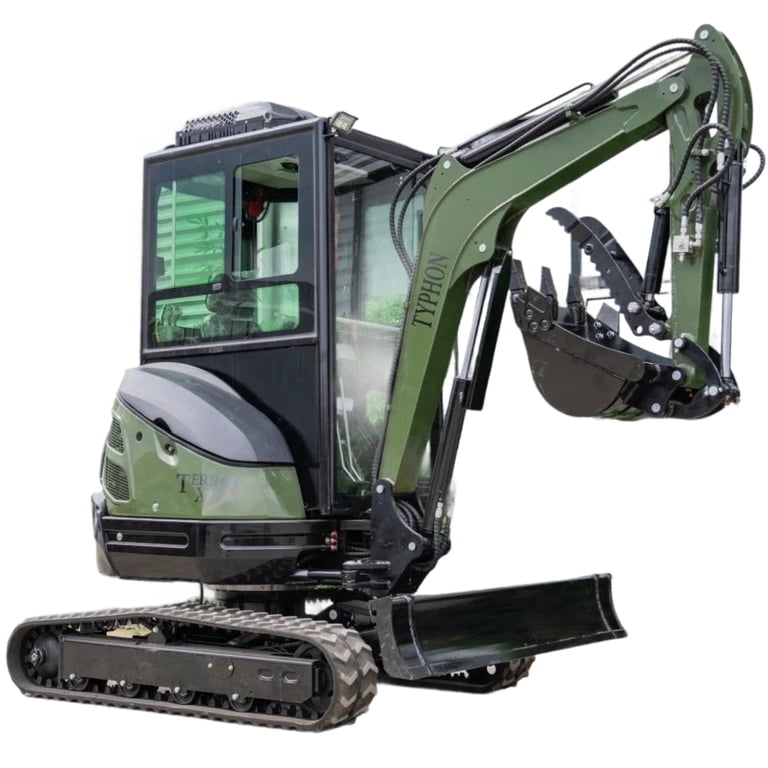 TYPHON TERROR XXV 2.7 Ton Mini Excavator with AC/Heater Cabin