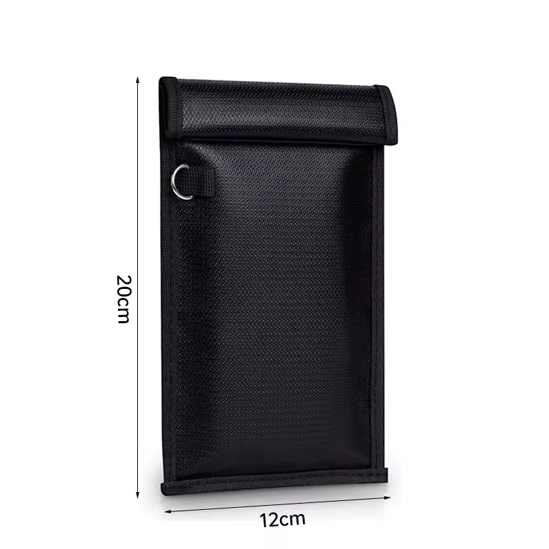 TYPPKMM Car Key Signal Shielding Bag Rfid Blocking Pouch Car Key Faraday Bag Rf Signal Blocker