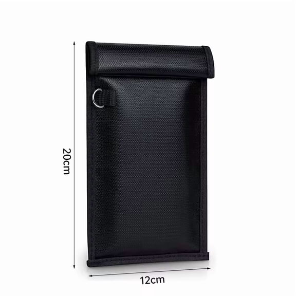 TYPPKMM Car Key Signal Shielding Bag Rfid Blocking Pouch Car Key Faraday Bag Rf Signal Blocker