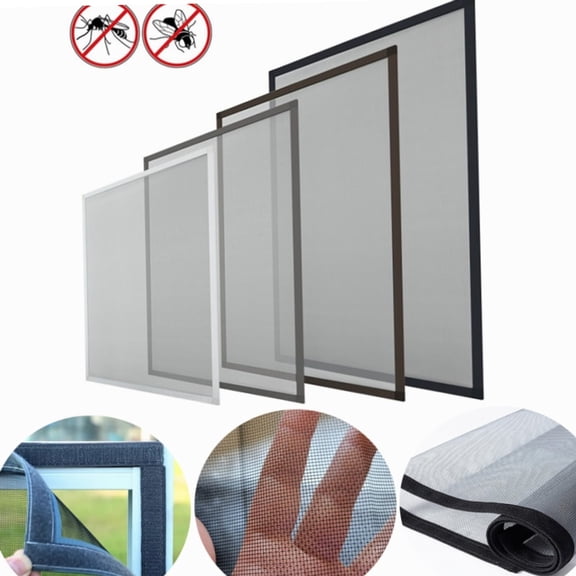 Customized Window Screen with Insect Self Adhesive Reusable, TYPPKMM