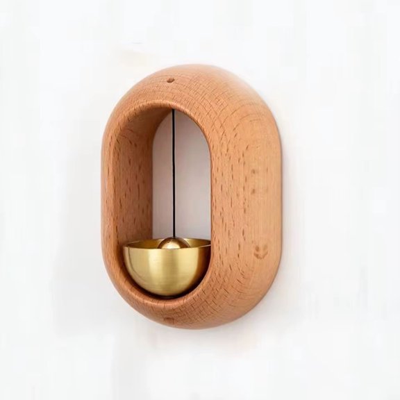 TYPPKMM Dopamine Wind with Bell Magnetic Inhalation Home Wind Ellipse Chimes