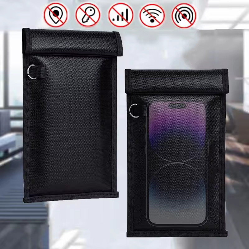 TYPPKMM Faraday Bag with Mobile Phone Car Key Rfid Signal