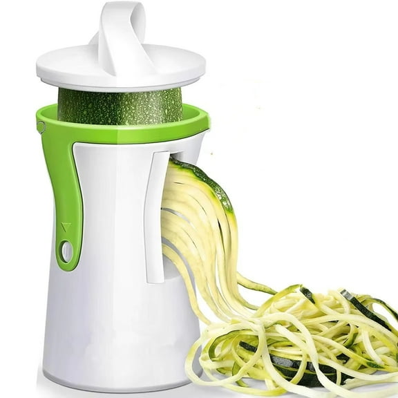 TYPPKMM Heavy Duty Spiralizer Vegetable Slicer Vegetable Spiral Slicer Cutter Zucchini Pasta Noodle Spaghetti Maker KC0335 Kitchen Gadget
