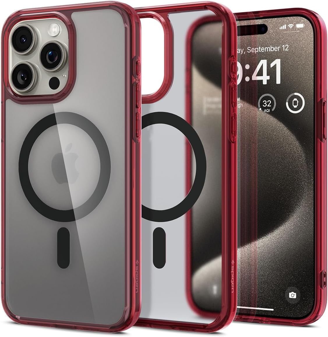 Buy RJR Back Case Cover for iPhone 15 Pro Max, Ultra-Hybrid Shockproof  Design, Camera Bump Protection