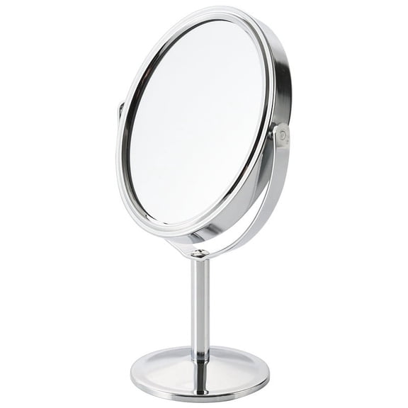 TYPPKMM Magnifying Mirror with 1x/10x Magnification3 Inch Double SidedMakeup Vanity Mirror with StandLed Cosmetic Beauty Mirror for Tabletop Shaving Bathroom