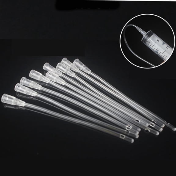 TYPPKMM: Multi-Purpose PVC Feeder with Cannula Tip Injectable Soft Pet 10PCS