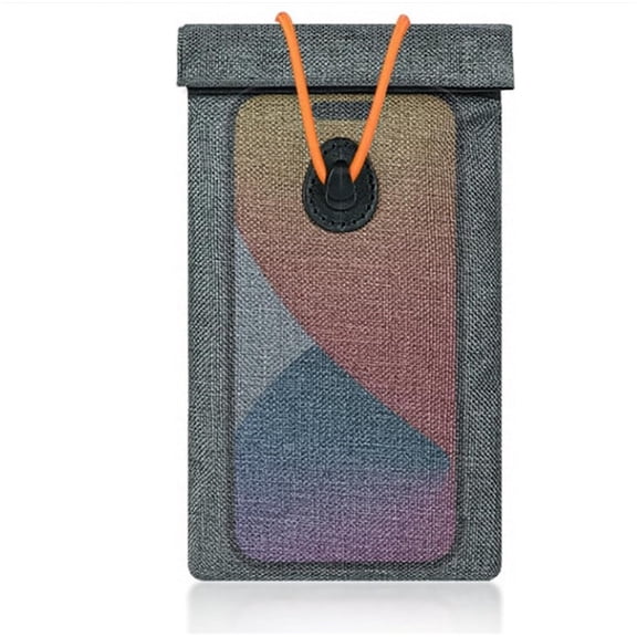 TYPPKMM Rfid Signal Blocking Bag with Anti-Positioning Signal Shielding 1 Pc, Gray