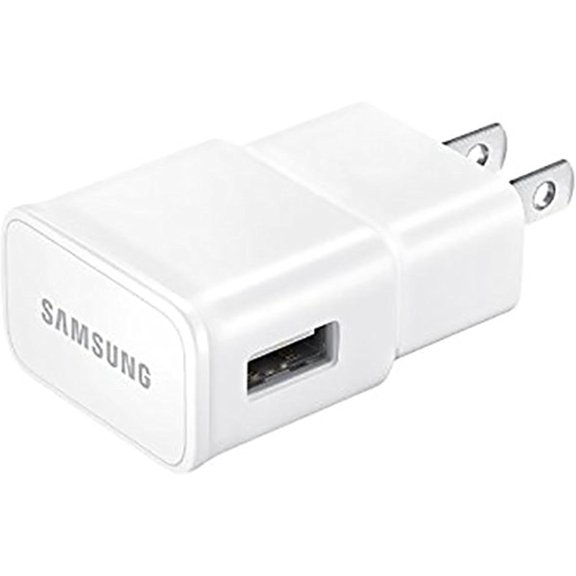TYPPKMM Travel Charger for Galaxy Alpha, Note 4, Note 4 Edge, S6, S6 Edge - Non-Retail Packaging - White