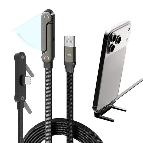 TYPPKMM USB-A to USB-C Cable 5ft 3A Fast Charging for Samsung Galaxy, Pixel, Android