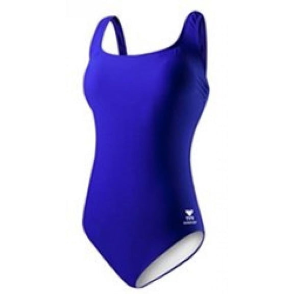 TYR 401TAQA7A6 Sport Competitor Aqua Controlfit Swimsuit, Navy, Size 6