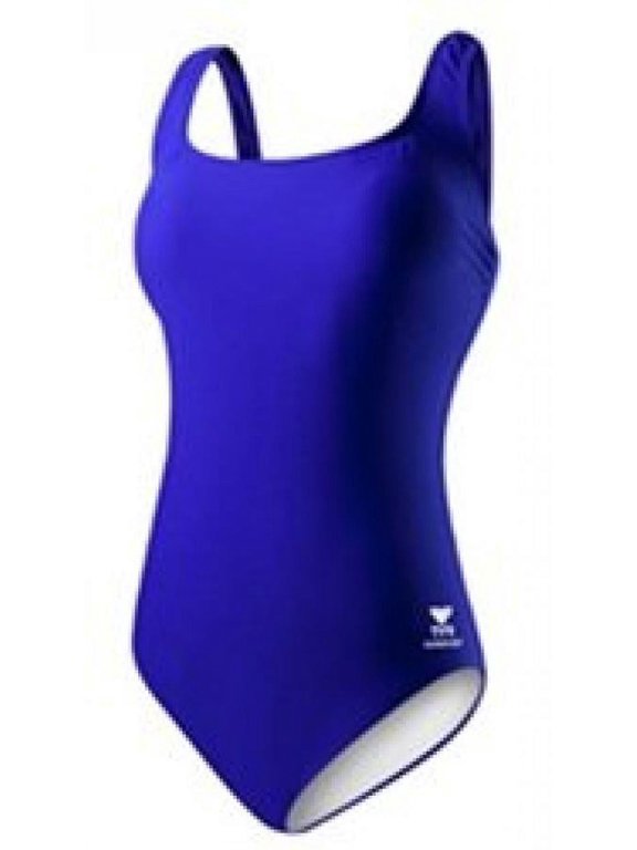 401TAQA7A6 Sport Competitor Aqua Controlfit Swimsuit, Navy, Size 6