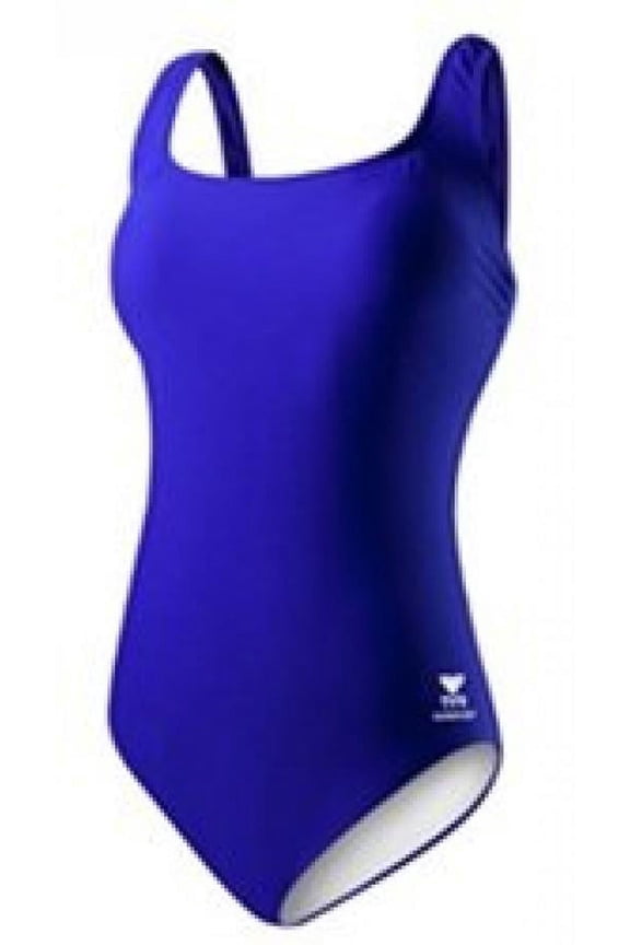 401TAQA7A6 Sport Competitor Aqua Controlfit Swimsuit, Navy, Size 6