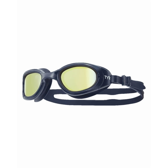 TYR Special Ops 2.0 Mirrored Adult Fit Goggle - Gold/Navy