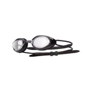 TYR Adult Fit Blackhawk Non-Mirrored Swim Goggle - Clear/Black