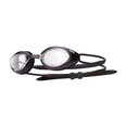 thumbnail interactive-video image 1 of TYR Adult Fit Blackhawk Non-Mirrored Swim Goggle - Clear/Black, 1 of 7