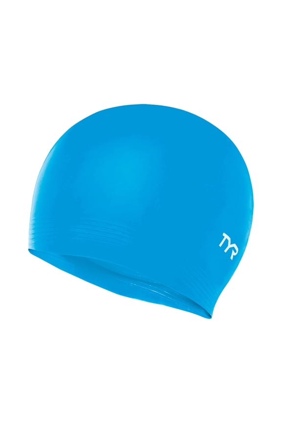 Latex Adult Swim Cap - Training and Recreational Swimming Cap, Durable Latex Construction, Royal