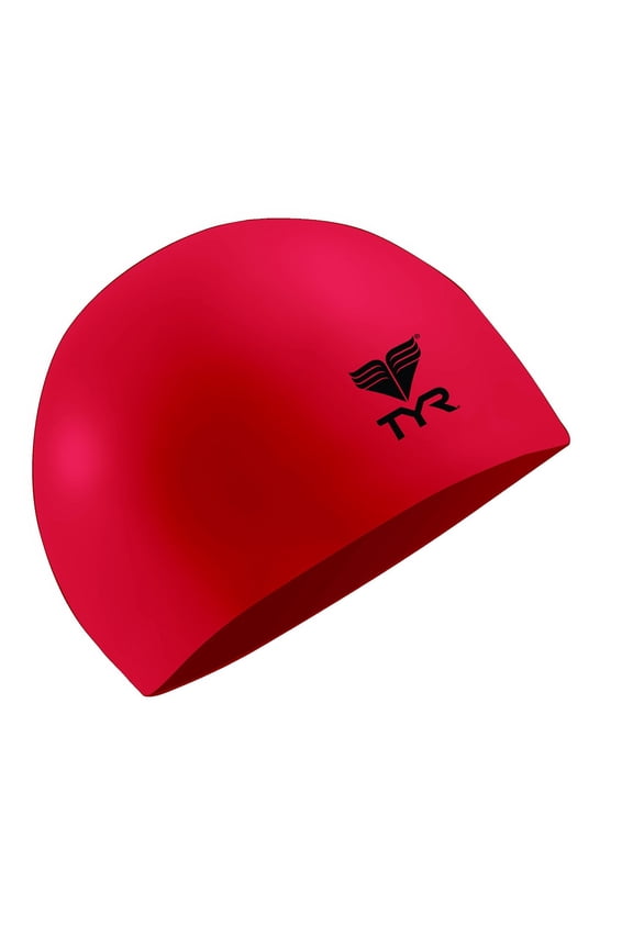 Adult Fit Latex Swim Cap - Navy