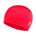 thumbnail image 1 of TYR Adult Fit Lycra Swim Cap - Red, 1 of 2