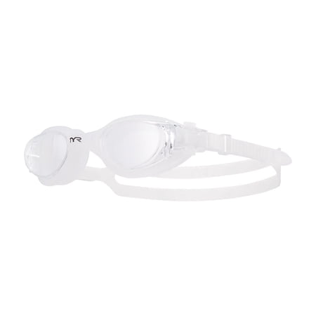 TYR Adult Fit Vesi Non-Mirrored Swim Goggle - Clear
