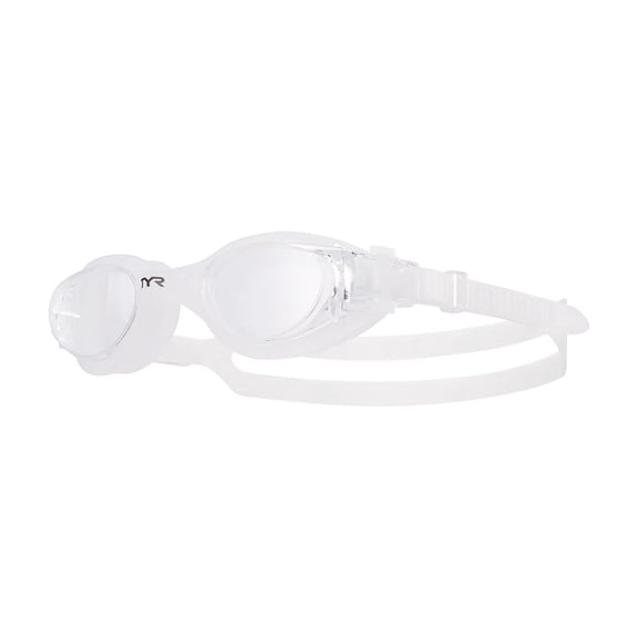 TYR Adult Fit Vesi Non-Mirrored Swim Goggle - Clear