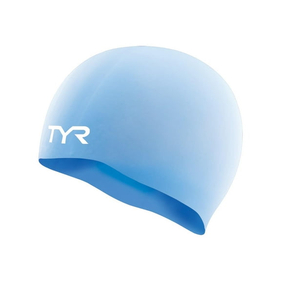 TYR Adult Silicone Wrinkle-Free Swim Cap