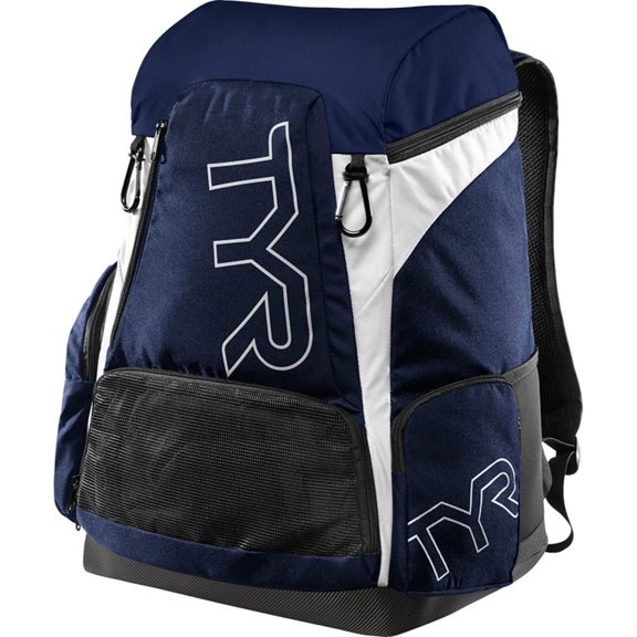 TYR Alliance 45L Backpack: Navy/White
