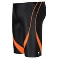 thumbnail image 1 of TYR Alliance Splice Jammer Swimsuit, Black/Orange, Size 36, 1 of 1