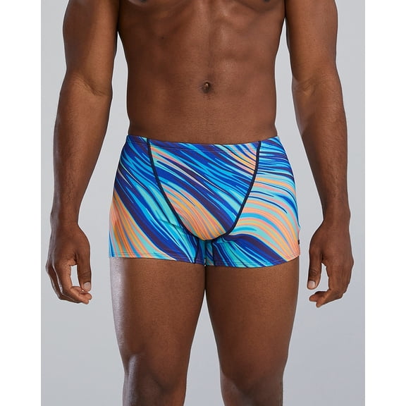 TYR B1303643534 Riptidal Sq Leg Teal/ORG 34