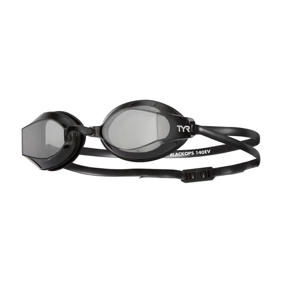 TYR Black Ops Non-Mirrored Adult Fit Goggle - Smoke/Black