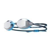 TYR Black Ops Mirrored Junior Fit Goggle - Silver/Blue