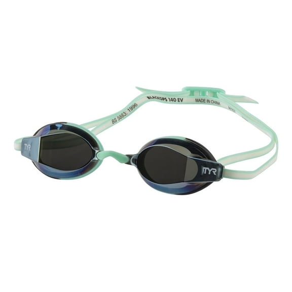 TYR Black Ops Mirrored Women's Fit Goggle - Gold/Mint